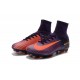 Nike Mercurial Superfly V FG ACC Neuf Crampons Football Violet Orange