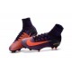 Nike Mercurial Superfly V FG ACC Neuf Crampons Football Violet Orange