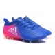 Chaussure adidas X 16.1 FG Homme Nouveaux Bleu Rose