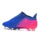Chaussure adidas X 16.1 FG Homme Nouveaux Bleu Rose