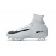 Meilleur Chaussure de Foot Nike Mercurial Superfly 5 FG Blanc Noir