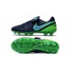 Neuf 2016 Nike Tiempo Legend 6 FG Crampons Football Homme Noir Vert