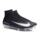 Meilleur Chaussure de Foot Nike Mercurial Superfly 5 FG Noir Argent