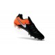 Chaussures de Foot Cuir Nike Tiempo Legend VI FG ACC Noir Orange Blanc