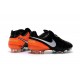 Chaussures de Foot Cuir Nike Tiempo Legend VI FG ACC Noir Orange Blanc