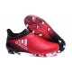 Chaussures de Foot adidas X 16+ Purechaos FG Techfit Rouge Noir