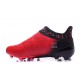 Chaussures de Foot adidas X 16+ Purechaos FG Techfit Rouge Noir