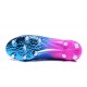 Chaussures de Foot adidas X 16+ Purechaos FG Techfit Bleu Rose