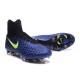 Nike Magista Obra II FG Chaussure Football Homme Bleu Noir Jaune