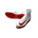 Meilleur Chaussure de Foot Nike Mercurial Superfly 5 FG Blanc Rouge