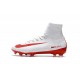 Meilleur Chaussure de Foot Nike Mercurial Superfly 5 FG Blanc Rouge