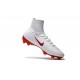 Meilleur Chaussure de Foot Nike Mercurial Superfly 5 FG Blanc Rouge