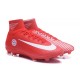 Meilleur Chaussure de Foot Nike Mercurial Superfly 5 FG FC Bayern München Rouge