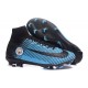 Nike Mercurial Superfly V FG Crampons Football Manchester City FC Bleu
