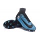 Nike Mercurial Superfly V FG Crampons Football Manchester City FC Bleu