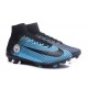 Nike Mercurial Superfly V FG Crampons Football Manchester City FC Bleu