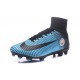Nike Mercurial Superfly V FG Crampons Football Manchester City FC Bleu