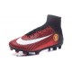 Nike Mercurial Superfly V FG Crampons Football Manchester United FC Rouge