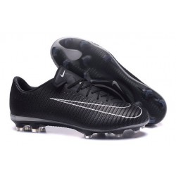 Nouvel 2016 Chaussures Football Nike Mercurial Vapor XI FG Noir Blanc
