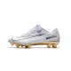 Nike Mercurial Vapor Vitórias 11 CR7 FG Nouveaux Crampons de Foot Blanc Or