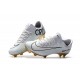 Nike Mercurial Vapor Vitórias 11 CR7 FG Nouveaux Crampons de Foot Blanc Or