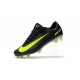 Nike Mercurial Vapor 11 FG Nouveaux Crampons de Foot Noir Jaune