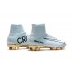 Nike Mercurial Superfly V CR7 Vitórias FG Crampons Football Blanc Or