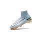 Nike Mercurial Superfly V CR7 Vitórias FG Crampons Football Blanc Or