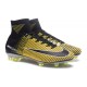 Nike Mercurial Superfly V FG Crampons Football Noir Jaune