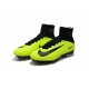 Nike Mercurial Superfly V FG Crampons Football Volt Noir