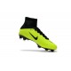 Nike Mercurial Superfly V FG Crampons Football Volt Noir