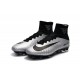 Nike Chaussure de Foot Meilleur Mercurial Superfly 5 FG ACC Argent Noir