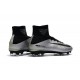 Nike Chaussure de Foot Meilleur Mercurial Superfly 5 FG ACC Argent Noir