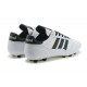 Chaussures de Football adidas Copa Mundial FG Cuir de Kangourou Blanc Noire