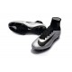 Nike Chaussure de Foot Meilleur Mercurial Superfly 5 FG ACC Argent Noir