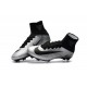 Nike Chaussure de Foot Meilleur Mercurial Superfly 5 FG ACC Argent Noir