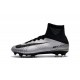 Nike Chaussure de Foot Meilleur Mercurial Superfly 5 FG ACC Argent Noir