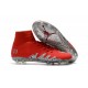 Chaussure Meilleure Nike Hypervenom Phantom 2 FG Neymar Jordan Rouge Argent