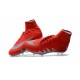 Chaussure Meilleure Nike Hypervenom Phantom 2 FG Neymar Jordan Rouge Argent