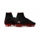 Chaussure Neymar Jordan Nike Hypervenom Phantom 2 FG Noir Rouge
