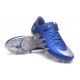 Nike Hypervenom Phinish FG Nouvelles Crampons Football Neymar Jordan Bleu Argent
