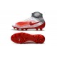 Nike Magista Obra II FG Chaussure Football Homme Blanc Rouge
