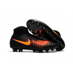Crampons de Foot Nouvel Nike Magista Obra 2 FG Noir Orange