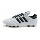 Chaussures de Football adidas Copa Mundial FG Cuir de Kangourou Blanc Noire