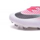 Nike Chaussure de Foot Meilleur Mercurial Superfly 5 FG ACC Rouge Blanc Noir