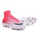 Nike Chaussure de Foot Meilleur Mercurial Superfly 5 FG ACC Rouge Blanc Noir