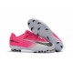 Nike Mercurial Vapor 11 FG Nouveaux Crampons de Foot Rose Blanc Noir