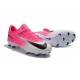 Nike Mercurial Vapor 11 FG Nouveaux Crampons de Foot Rose Blanc Noir