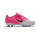 Nike Mercurial Vapor 11 FG Nouveaux Crampons de Foot Rose Blanc Noir