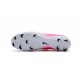 Nike Mercurial Vapor 11 FG Nouveaux Crampons de Foot Rose Blanc Noir